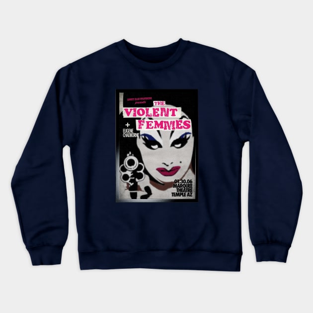 Violent Femmes Folk Punk Crewneck Sweatshirt by WikiDikoShop